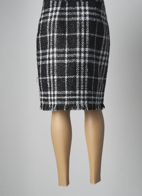 Fustă midi negru ELEONORA AMADEI femeie