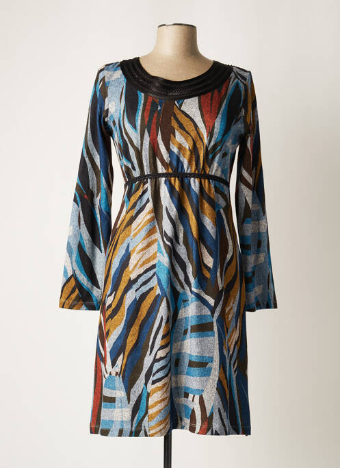 Rochie midi albastru LO! LES FILLES femeie