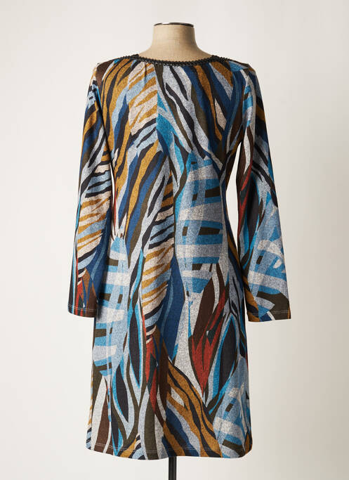 Rochie midi albastru LO! LES FILLES femeie