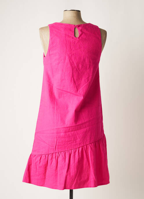 Rochie midi roz FELINO femeie