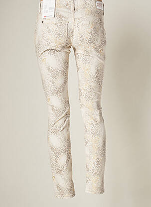 Pantalon slim talie joasă talie joasă bej STREET ONE femeie
