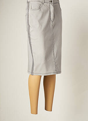 Fustă midi gri EUGEN KLEIN femeie