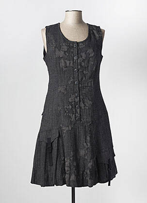 Rochie midi gri PAUSE CAFE femeie