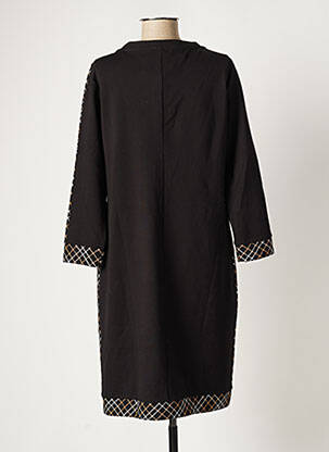 Rochie midi mâneci lungi mâneci lungi negru NINATI femeie