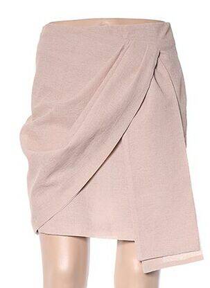 Fustă scurtă bej PINKO femeie