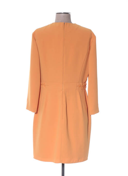 Rochie scurtă galben ELISABETTA FRANCHI femeie