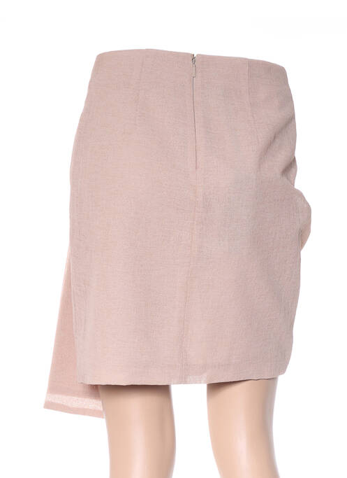 Fustă scurtă bej PINKO femeie