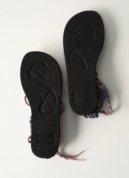 Șlapi albastru LA MARINE fată