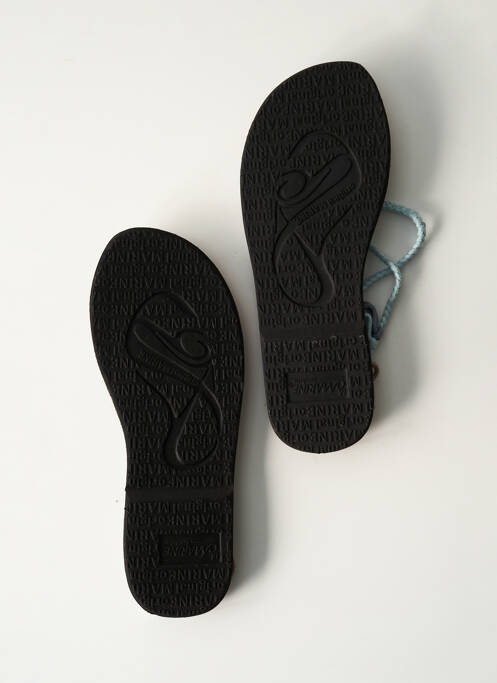 Șlapi albastru LA MARINE fată