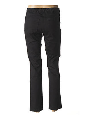 Pantalon slim țesătură poplin mărime normală negru EUGEN KLEIN femeie