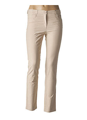 Pantalon slim bej EUGEN KLEIN femeie