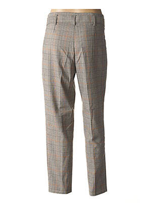 Pantalon drept croială morcov mărime normală gri F.A.M. femeie