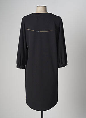 Rochie midi mâneci 3/4 mâneci 3/4 negru SCOTCH & SODA femeie
