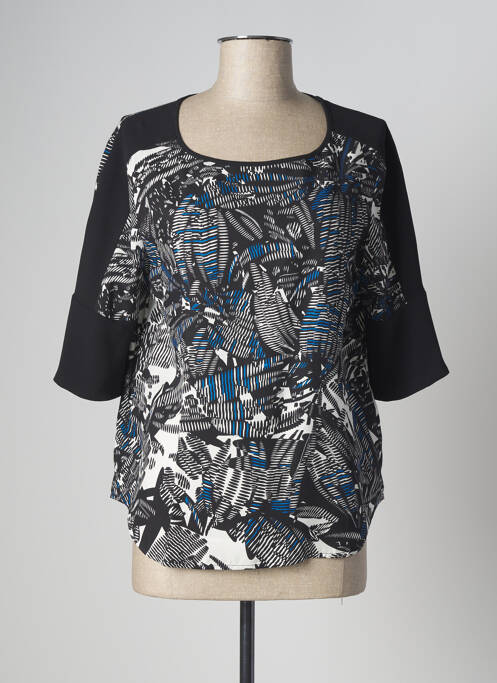 Top negru SISLEY femeie