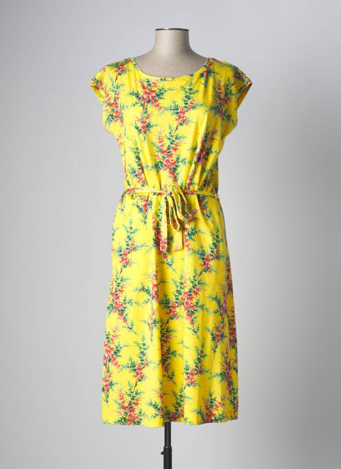 Rochie midi galben KING LOUIE femeie