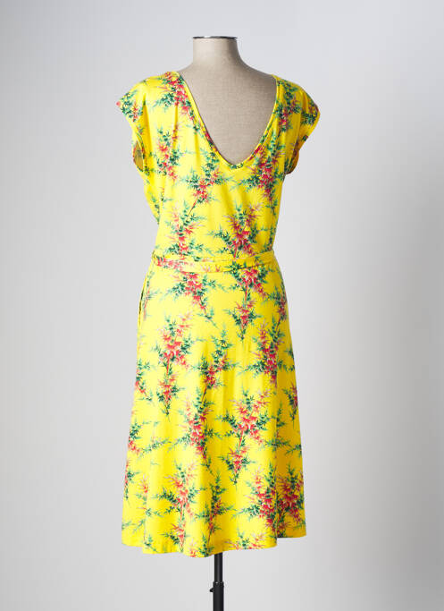 Rochie midi galben KING LOUIE femeie