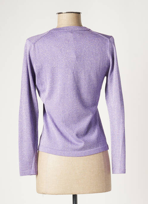 Vestă cu mâneci lungi violet ROSE NACRE femeie