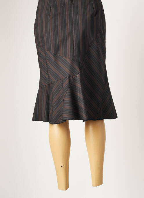 Fustă midi maro GARELLA femeie