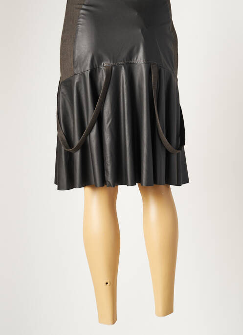 Fustă midi negru GARELLA femeie