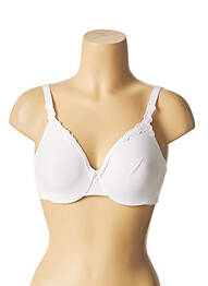 Sutien broderie alb WACOAL femme