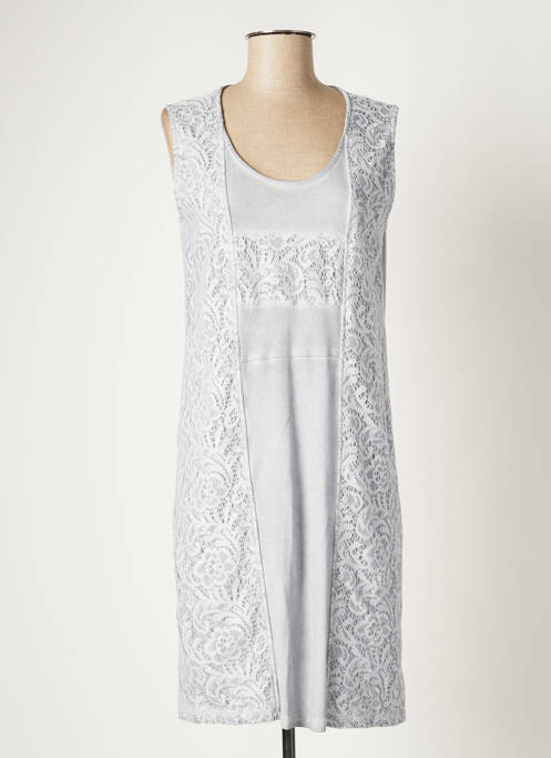 Rochie midi gri DANEVA femeie