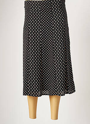 Fustă midi negru PAUL BRIAL femeie