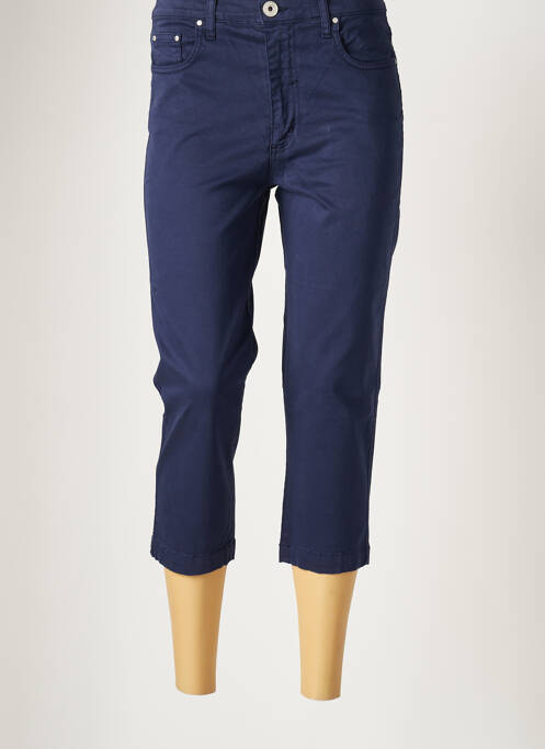Pantalon trei sferturi albastru CRN-F3 femeie