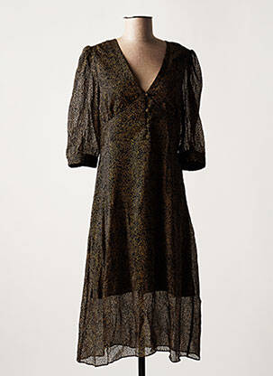 Rochie midi negru ORFEO femeie