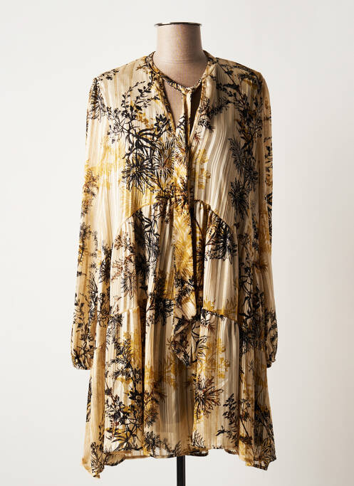 Rochie midi bej PLEASE femeie