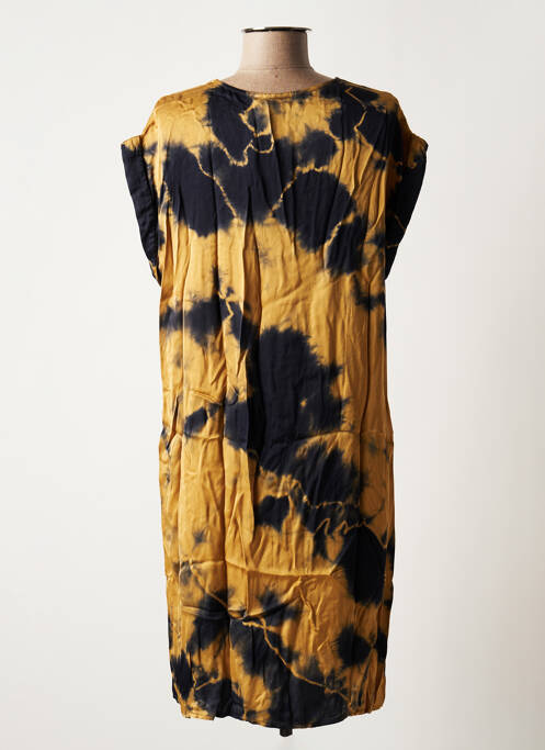 Rochie midi albastru LAUREN VIDAL femeie