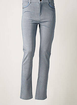 Pantalon drept albastru BARILOCHE femeie