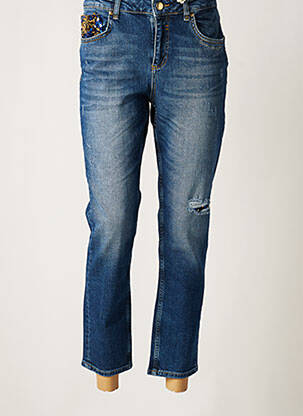 Pantalon 7/8 albastru BSB femeie