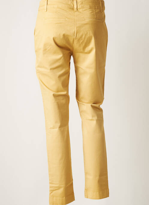 Pantalon chino galben LAUREN VIDAL femeie