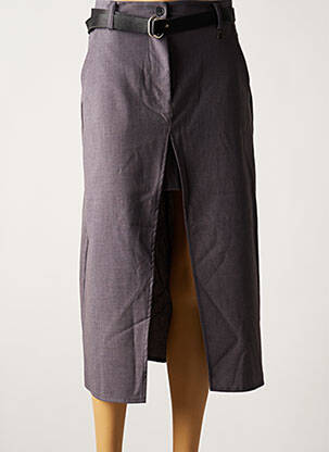 Fustă lungă gri DIXIE femeie