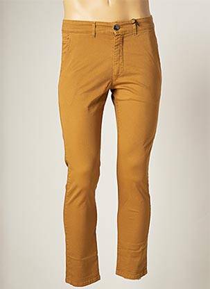 Pantalon chino elasticitate mărime normală maro IMPERIAL bărbat