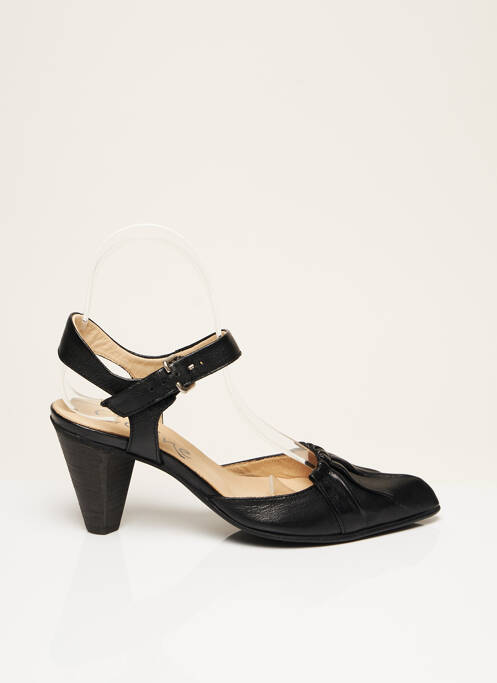 Pantofi cu toc negru CORINE femeie