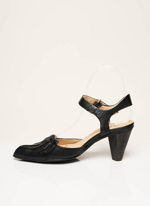 Pantofi cu toc negru CORINE femeie