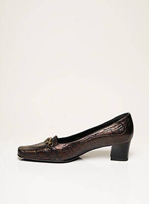 Pantofi cu toc toc de 4 la 6 cm maro J.METAYER femeie