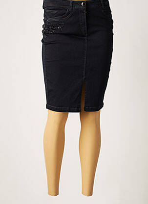 Fustă midi albastru JOCAVI femeie