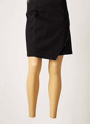 Fustă scurtă negru RIVIERES DE LUNE femeie