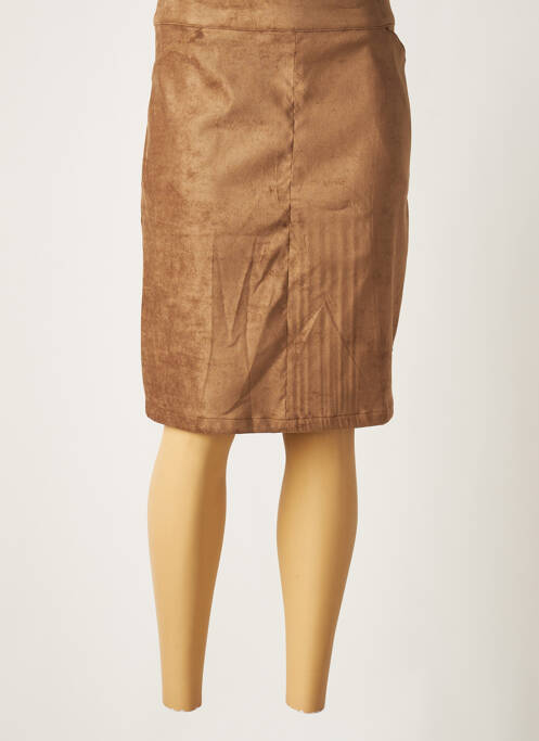 Fustă midi maro THALASSA femeie