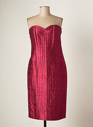 Rochie scurtă roz PAULE VASSEUR femeie