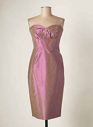 Rochie scurtă fără mâneci fără mâneci violet PAULE VASSEUR femeie