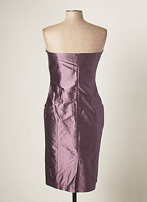 Rochie scurtă fără mâneci fără mâneci violet PAULE VASSEUR femeie