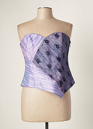 Top violet PAULE VASSEUR femeie