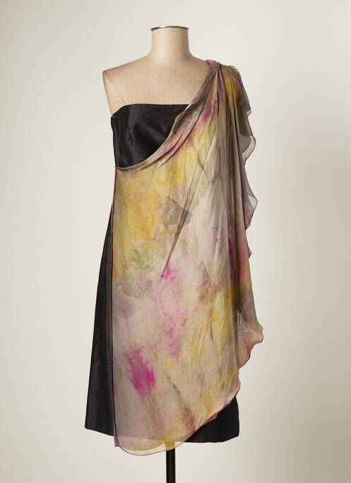 Rochie midi negru PAULE VASSEUR femeie