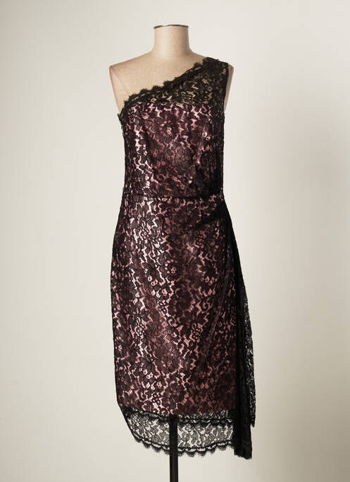 Rochie midi negru PAULE VASSEUR femeie