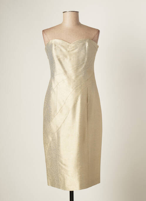 Rochie scurtă bej PAULE VASSEUR femeie