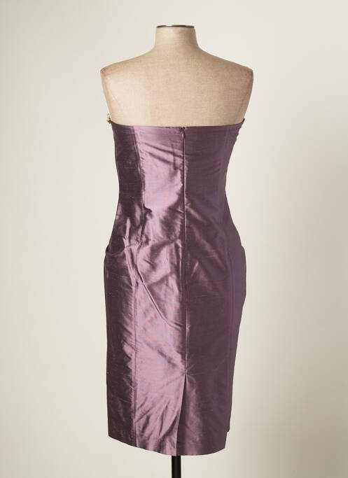 Rochie scurtă violet PAULE VASSEUR femeie