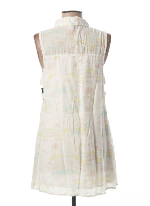 Tunică fără mâneci alb RVCA femeie